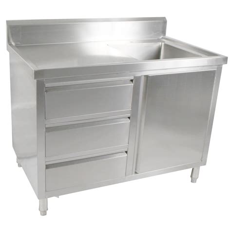 stainless steel cabinet with sink factory|stainless steel sinks b&q.